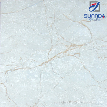 2016 modern natural marble look glazed full polished porcelain floor tile